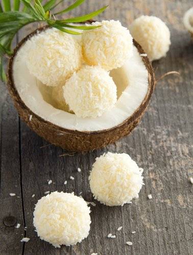 Bouchées noix de coco citron sans cuisson