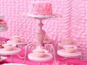 Transformer un vieux lustre en présentoir à gâteaux