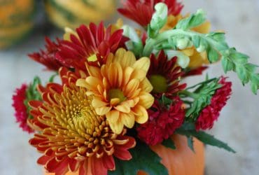 Transformer une citrouille en vase