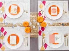 Sets de table imprimés