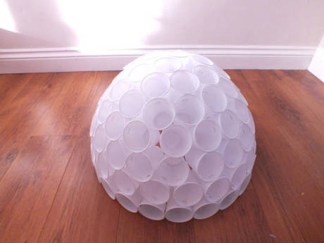 Bonhomme de neige en goblets