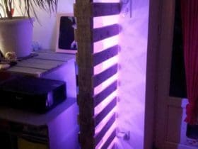 Séparation lumineuse en palettes