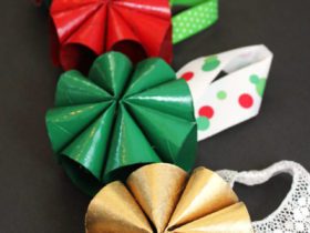 DIY : Mini Couronnes de Noël avec des Rouleaux de Papier Toilette