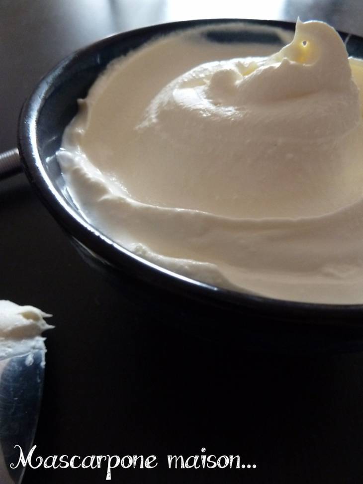 Mascarpone fait-maison