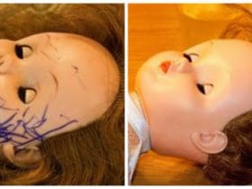 Enlever les traces de stylo sur une poupée en plastique