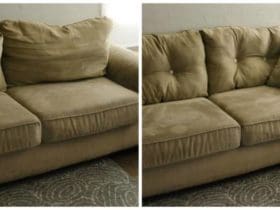 Donner un coup de jeune à un vieux canapé