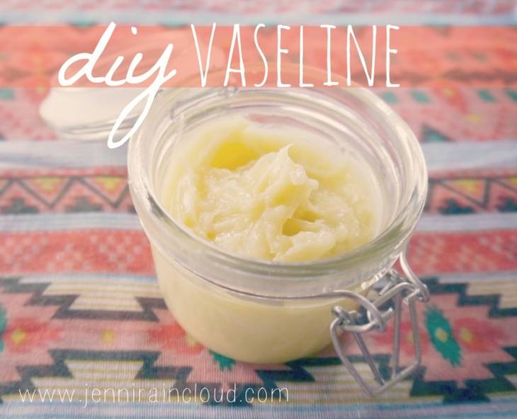 Vaseline naturelle faite maison