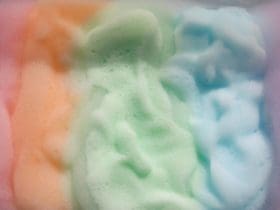 Mousse multicolore jeu sensoriel pour enfants