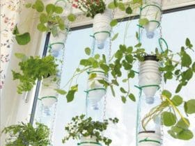 Petit jardin suspendu DIY