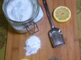 Poudre à récurer non-toxique faite maison