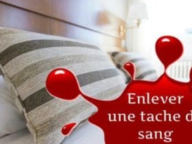 Comment enlever une tache de sang sur un matelas