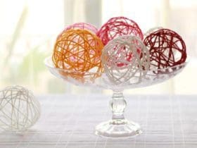 Boules en fil étape par étape