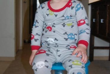 Tabouret de punition avec un sablier à fabriquer soi-même