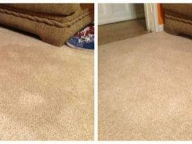 Enlever une vieille tache sur un tapis ou une moquette