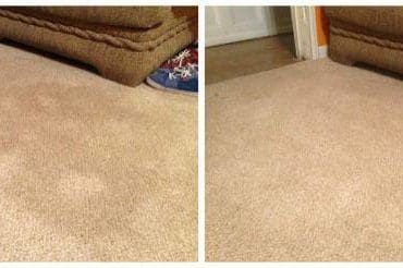 Enlever une vieille tache sur un tapis ou une moquette