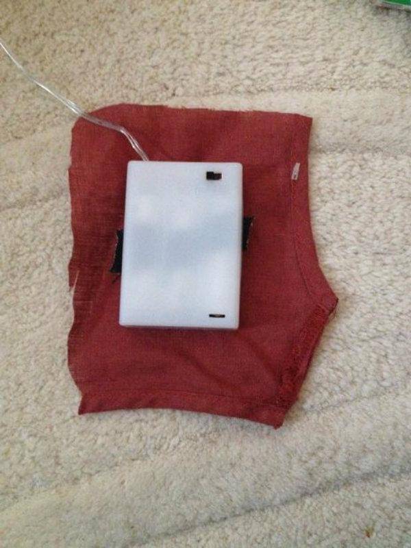 boitier de la batterie du ruban LED