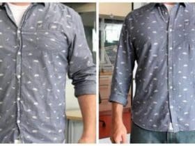 Garder la bande de boutonnage toujours bien repassée