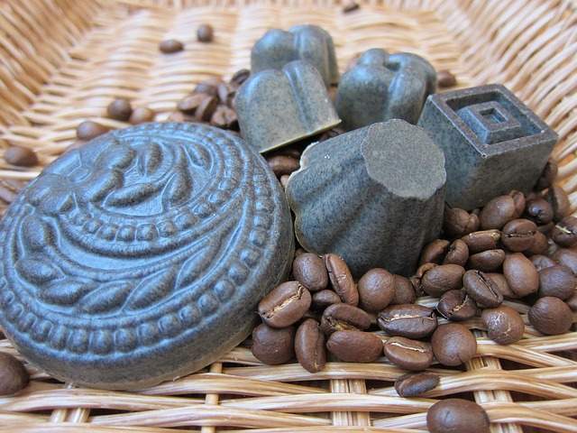 savon anti-cellulite au café