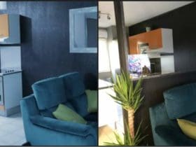 Créer une séparation dans une pièce - Comment j'ai créer une séparation vitrée entre cuisine et salon