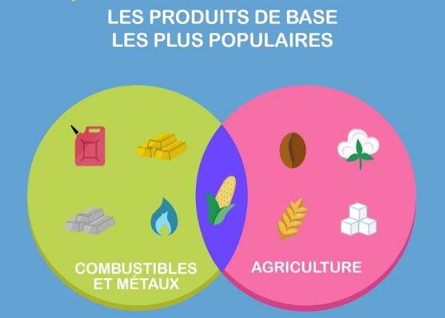 Investir dans le matières premières : les matières premières les plus populaires