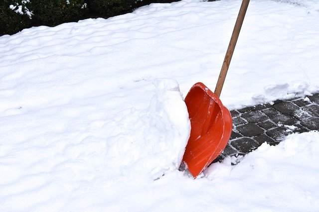 Pelletage de neige