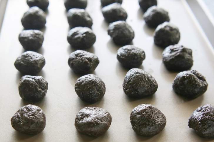 Mélange biscuit et fromage blanc