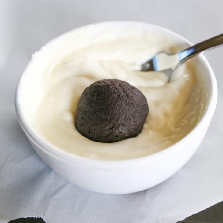 Enrobage au chocolat