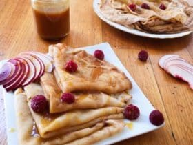 Recette de crêpes sucrées 100% Vegan
