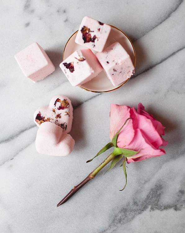 Recette géniale de bombes de bain pour la Saint-Valentin