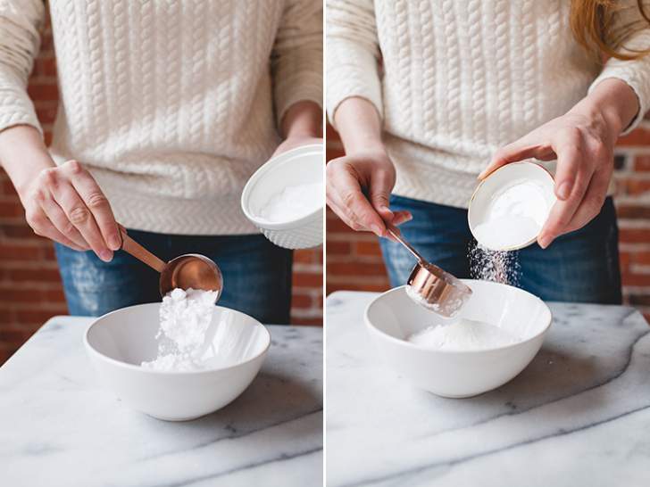 Préparation bombes de bain