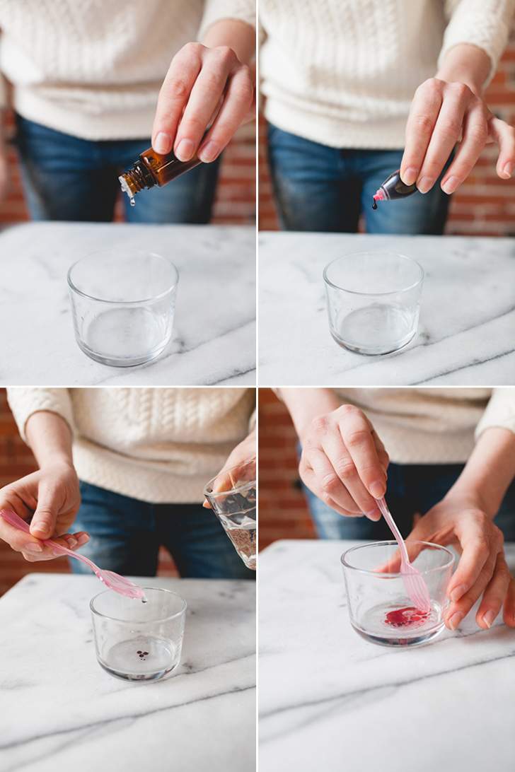 Préparation bombes de bain