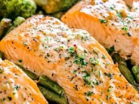 Recette savoureuse de saumon au beurre composé