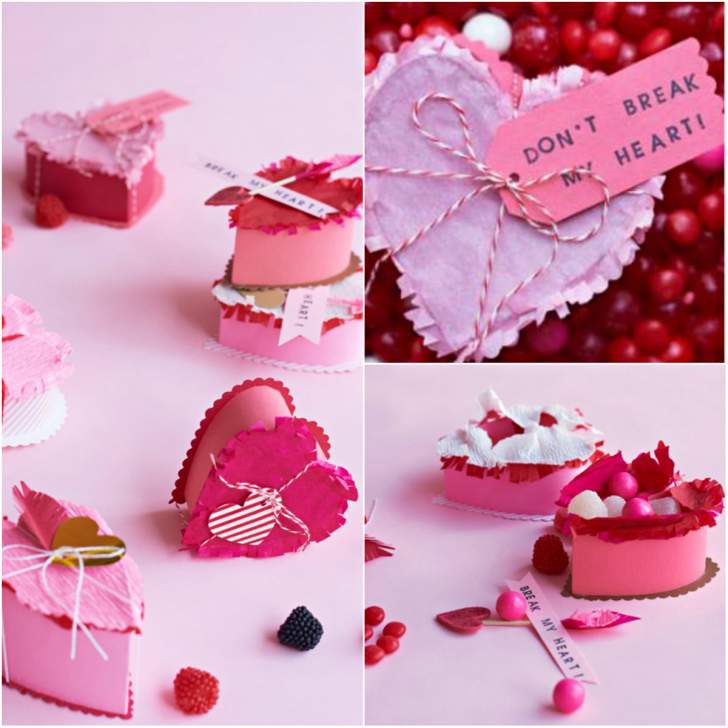 Boîtes surprises DIY pour la Saint-Valentin