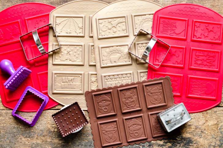 moules en sil pour biscuits