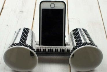 DIY facile : amplificateur et support de téléphone portable