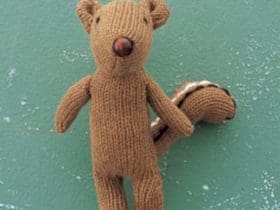 Un écureuil en peluche DIY