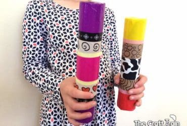 Bâton de pluie DIY pour enfants