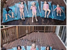 DIY mini matelas d'eau pour les enfants