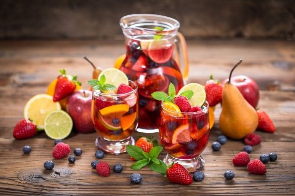 Sangria fruitée