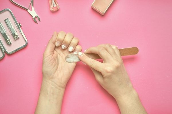 Polissage des ongles