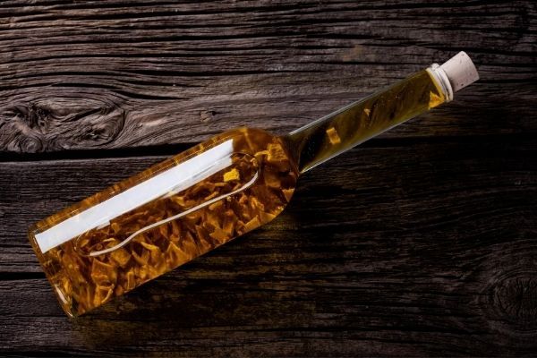 Huile d'olive au citron