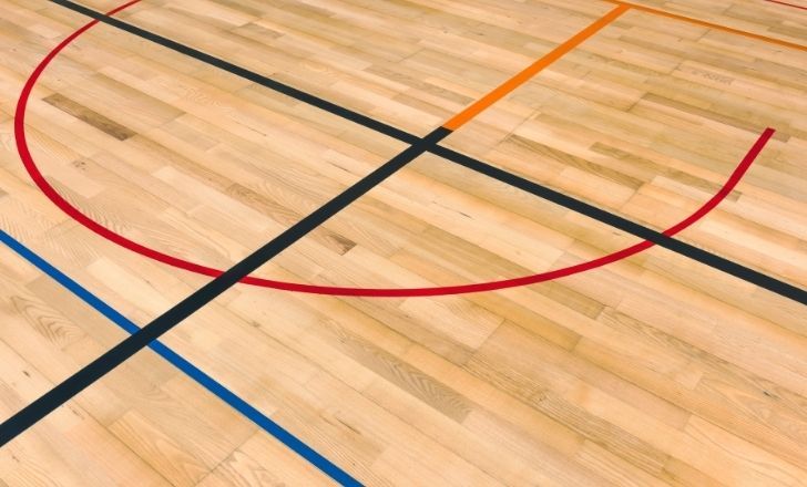 revêtement de sol pour un centre sportif