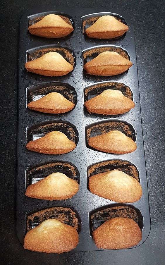 Madeleines moelleuses et parfumées