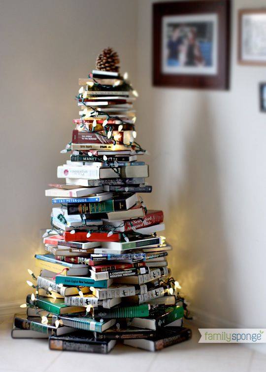 Sapin en livres