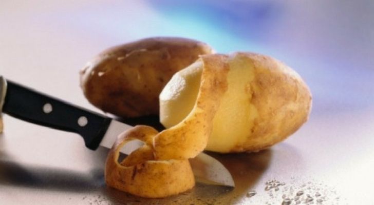 épluchures de pomme de terre