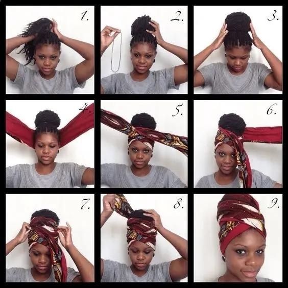 Tuto pour nouer son foulard façon turban