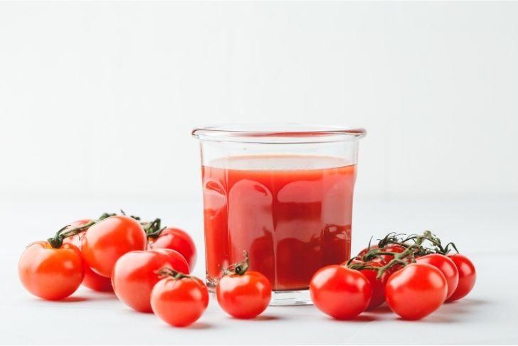 jus de tomate