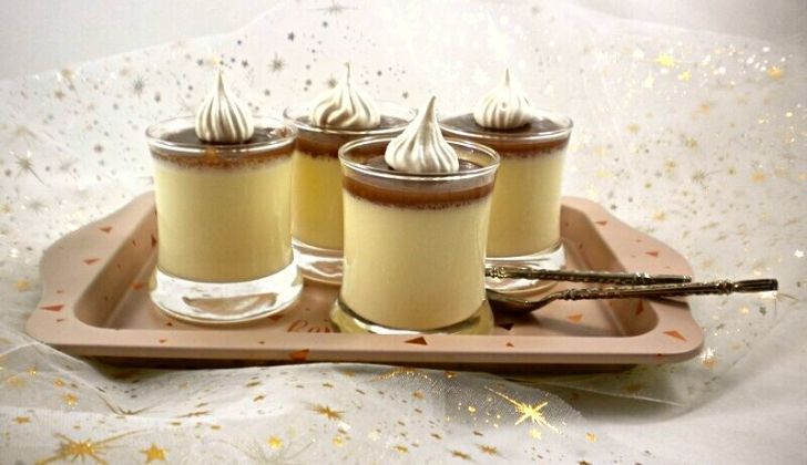 Panna cotta marrons glacés