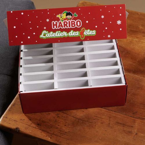 Calendrier de l’avent personnalisable Haribo