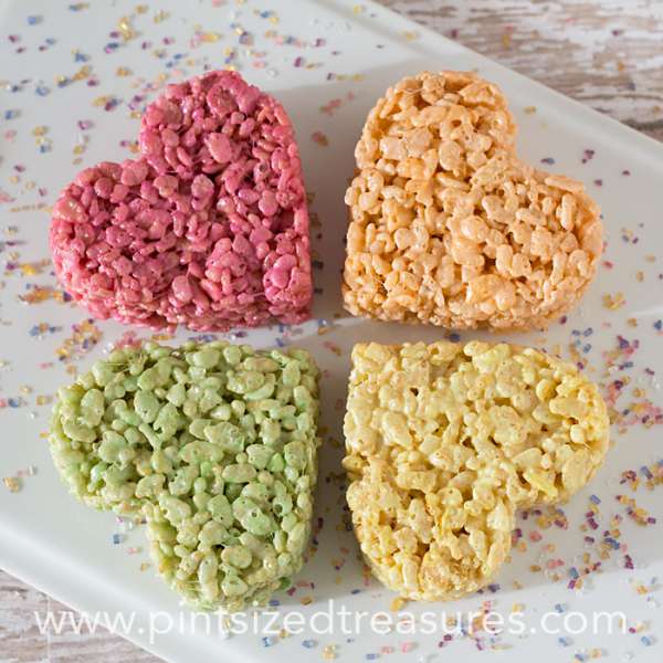 Cœurs de Rice Krispies